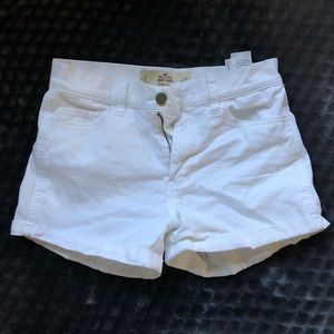 Hollister White Shorts